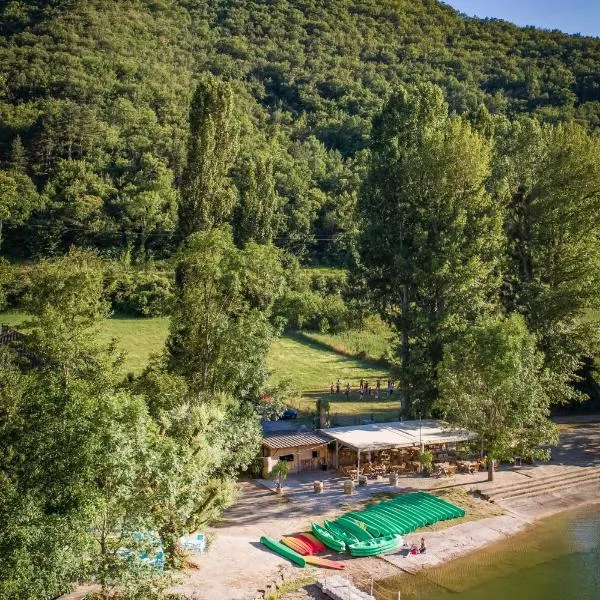 Camping de la Base Nautique，位于塔恩河畔圣罗姆的酒店