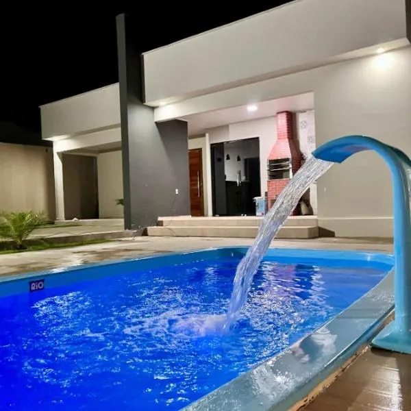 Casa de campo com piscina em Garanhuns，位于加拉尼温斯的酒店
