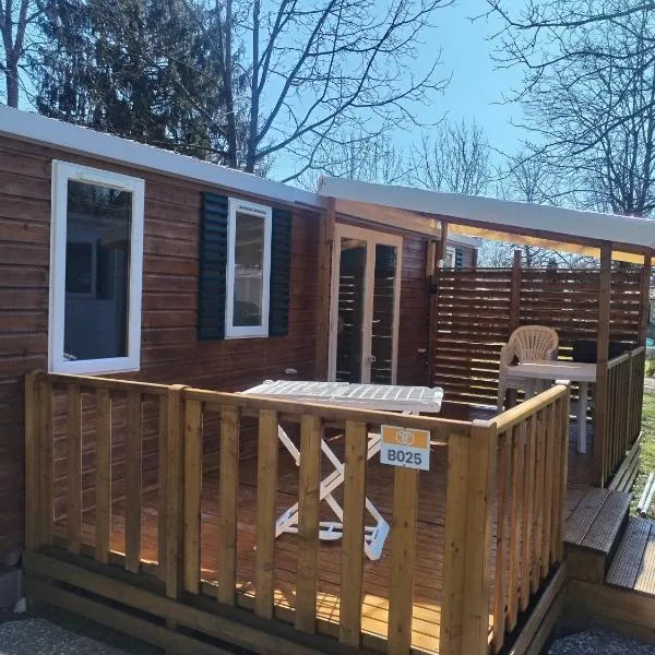 Mobil-Home 6 personnes avec TV et clim N' B025，位于Boofzheim的酒店