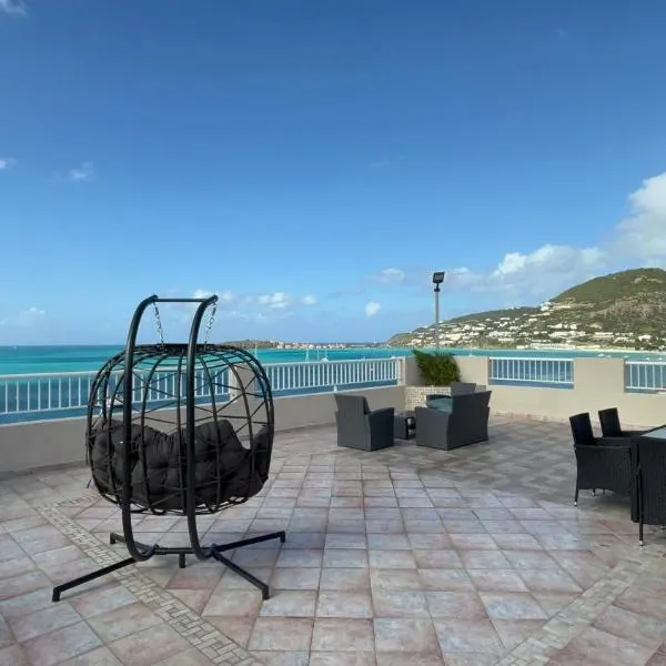 Panoramic Ocean View Flat-St Maarten，位于菲利普斯堡的酒店