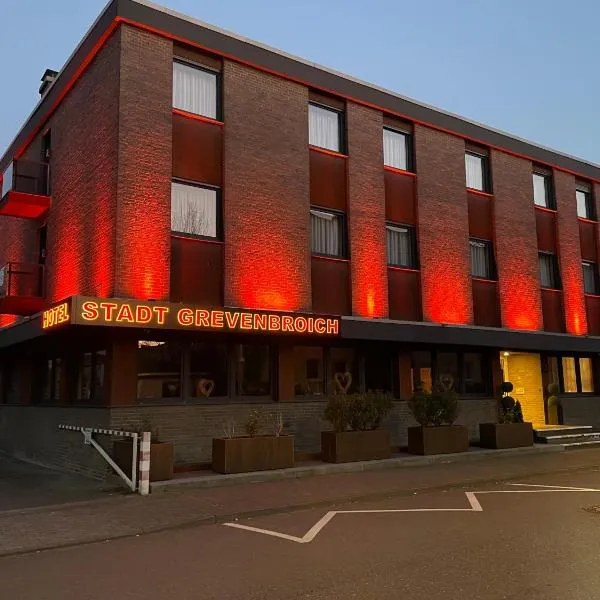 Hotel Stadt Grevenbroich mit Klimaanlage，位于格雷文布罗赫的酒店