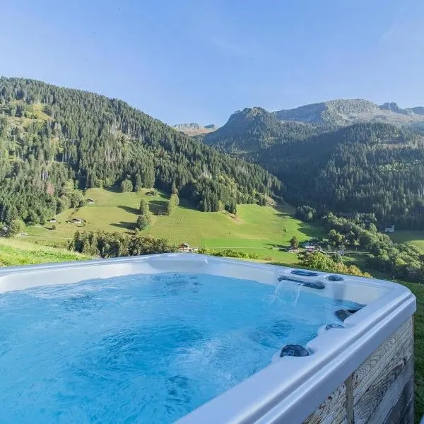 Aux fermes de la Croix, Maison d'hôtes, Spa，位于欧特吕斯的酒店