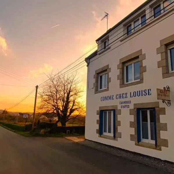 comme chez Louise，位于普雷斯坦雷格赖夫的酒店