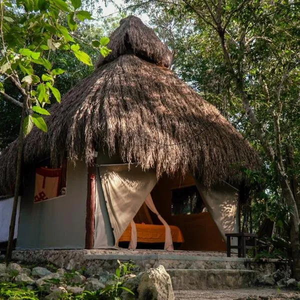 Akumal Natura Glamping，位于艾库玛尔的酒店