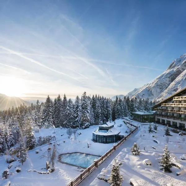 Interalpen-Hotel Tyrol，位于Wildermieming的酒店