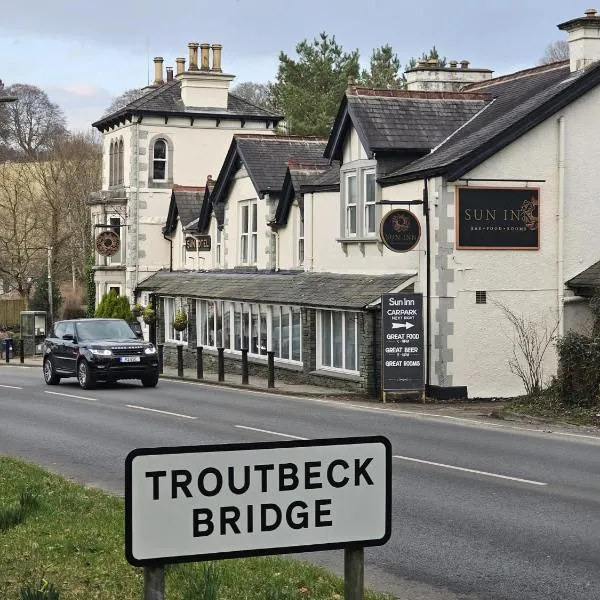 The Sun Inn，位于Troutbeck Bridge的酒店