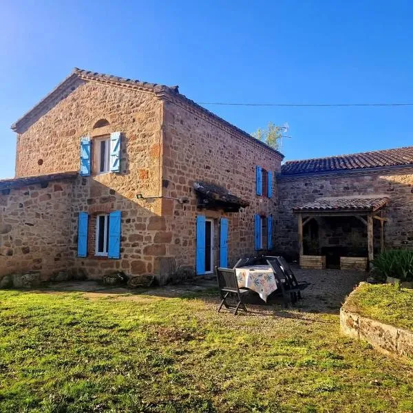 Gîte au coeur des bastides et vignobles gaillacois，位于Saint-Beauzile的酒店