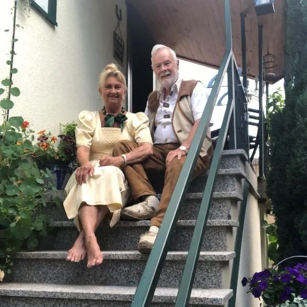 Ferienhäusel am Malerweg mit Terrasse，位于巴特尚道的酒店