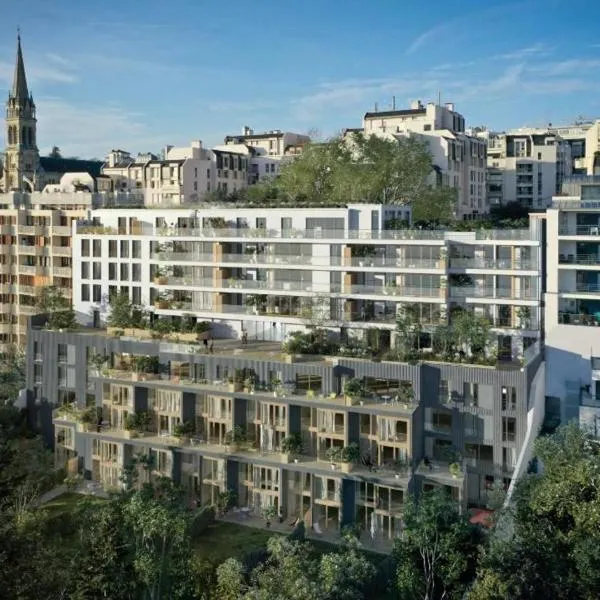 Saint Cloud Citea Access dayuse Room - 10 minutes La Defense 20 minutes Paris Parc Expo，位于沙蒂永的酒店