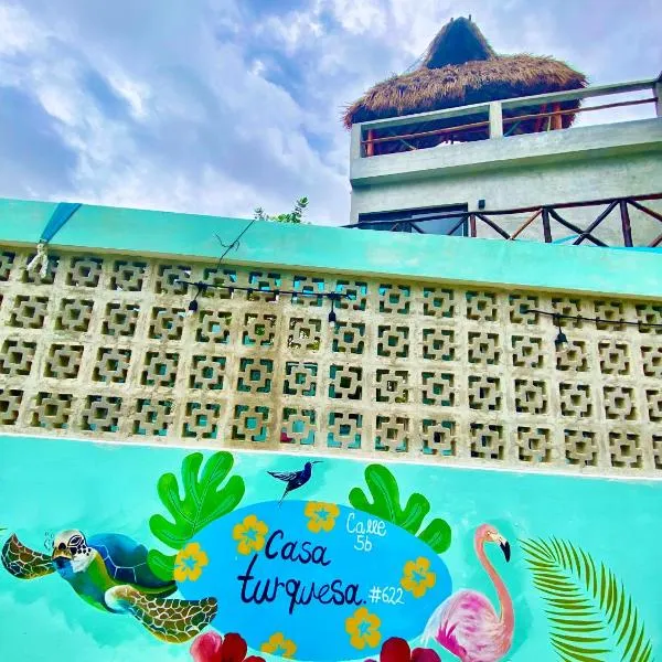 Casa Turquesa，位于Chuburná的酒店