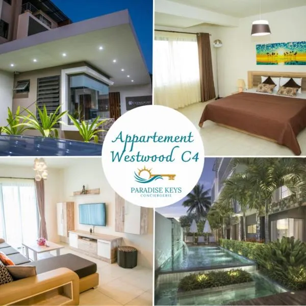 Entire Luxury 3 BR condo for rent - Flic-en-Flac - Close to Beach，位于弗利康弗拉克的酒店