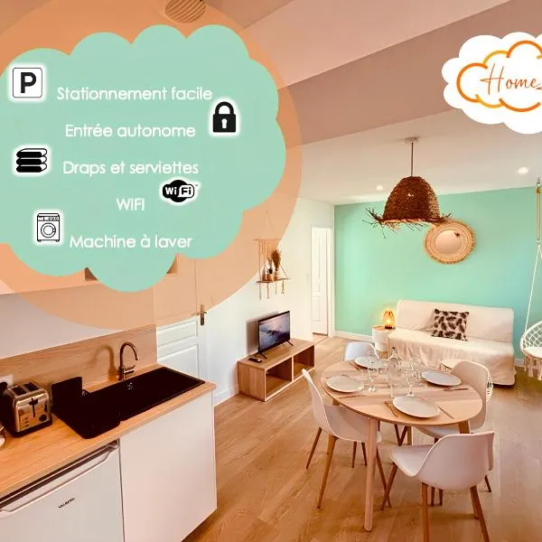 La Suite Balinaise - Home Homy，位于Saint-Florent-sur-Cher的酒店