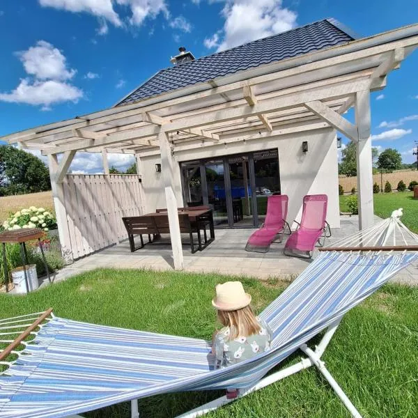 Domek Kaszubski Chill 1，位于Łąkie的酒店