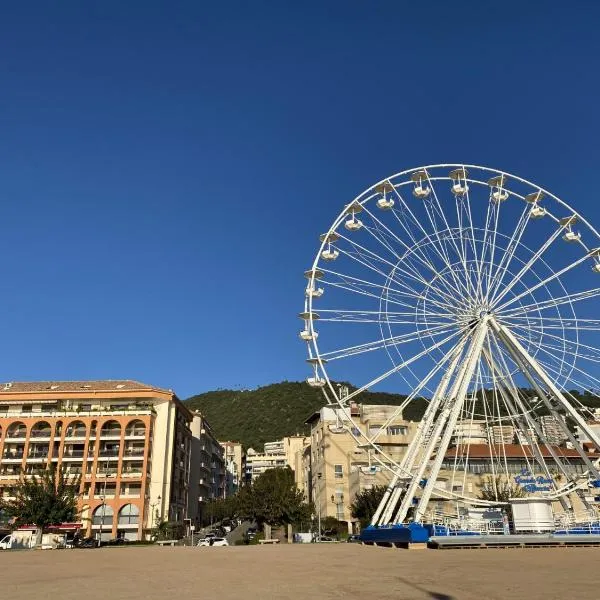 2 pièces Place Miot, côté cours，位于阿雅克修的酒店