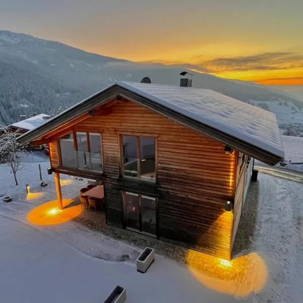 Chalet mit Bergblick & Sauna,位于Pill的酒店