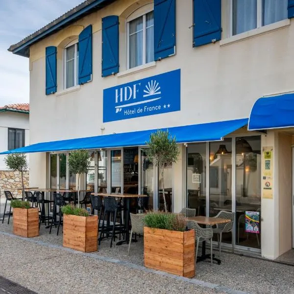 Logis Hotel de France，位于米尼赞海滩的酒店