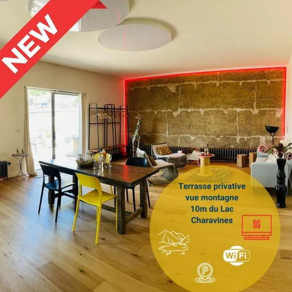 Nature loft, calme et confortable，位于La Murette的酒店