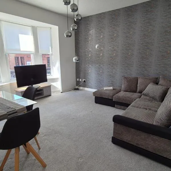 Bellshill Central Apartment，位于贝尔斯希尔的酒店