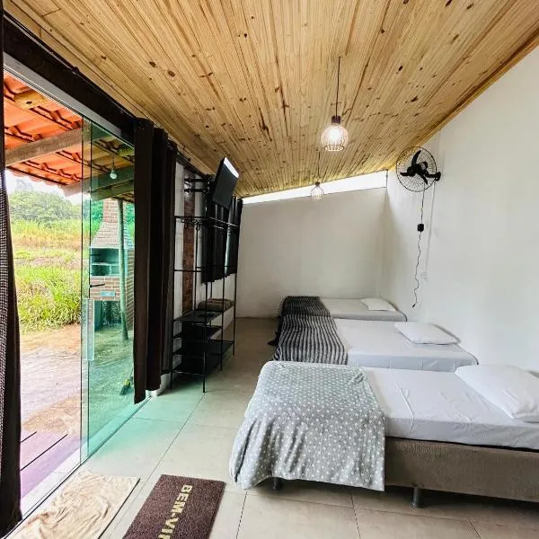 Hospedaria Paraíso das Águas Suíte independente KitBet com cozinha completa，位于伊塔比里图的酒店