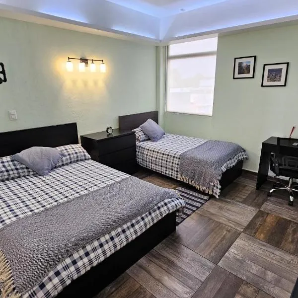 A28 Premium Suite BLACK PLUS Cocina Terraza Companies Work Teams 1-3 PAX，位于库奥蒂特兰伊斯卡伊的酒店