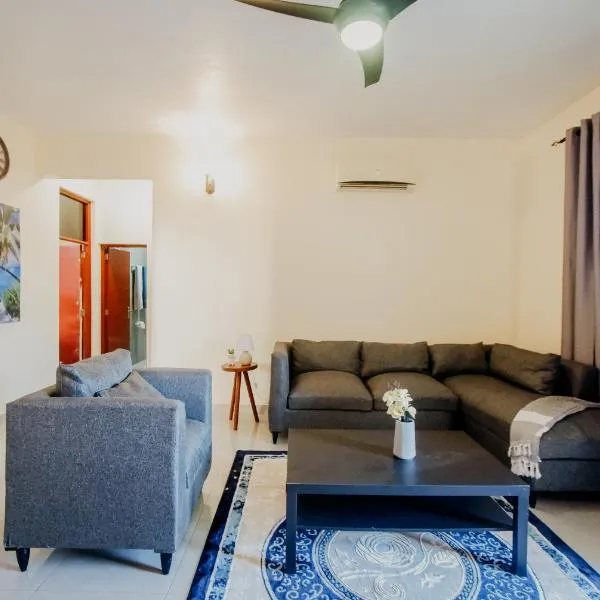Zanzi modern 2 bed apartment GF，位于桑给巴尔的酒店