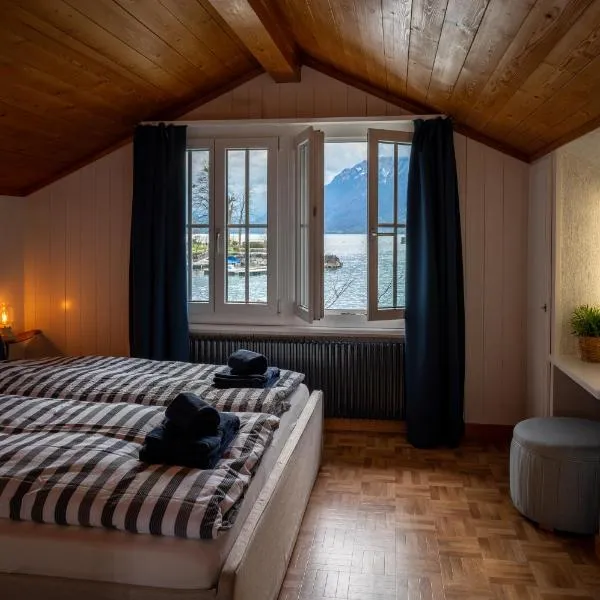 Beachhouse 16 Brienzersee，位于布里恩茨的酒店