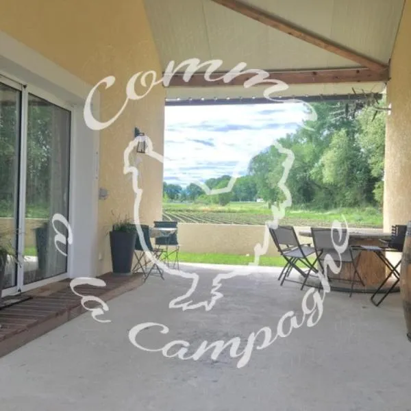 Le Gîte, Comme à la Campagne, situé à 25m' de Lourdes, Tarbes, Pau，位于Espoey的酒店