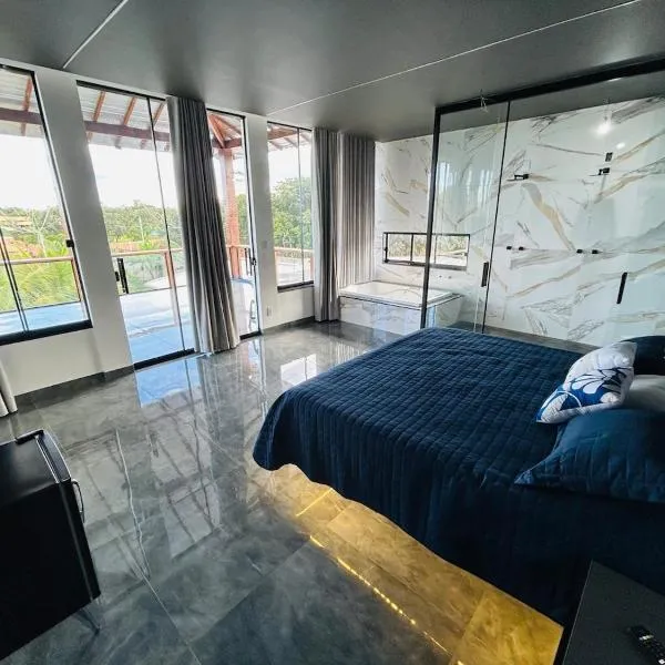 Suíte Premium Hidro Prox Serra do Cipó - Sítio Araras Cipó，位于雅博蒂卡图巴斯的酒店