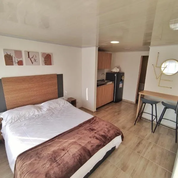Acogedor Apartaestudio，位于马尼萨莱斯的酒店