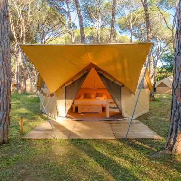 Camping Pla de la Torre，位于圣安东尼奥·德·卡隆的酒店