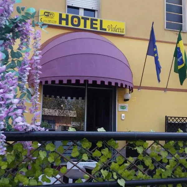 维奥莱塔酒店，位于Viarolo的酒店