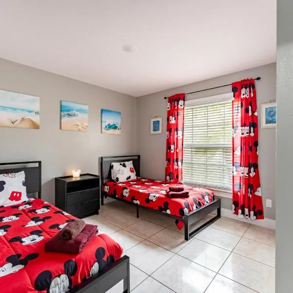 9 min to Disney Entrance-Peaceful single family House，位于基西米的酒店