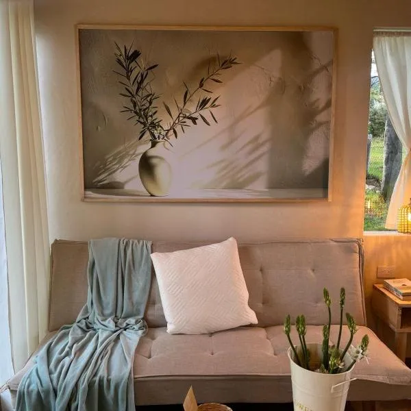 Ensueños cabaña glamping campestre suite1，位于派帕的酒店