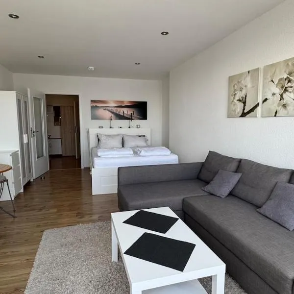 Penthousewohnung mit traumhaften Ausbilck auf den Segeberger See，位于巴特塞格贝格的酒店