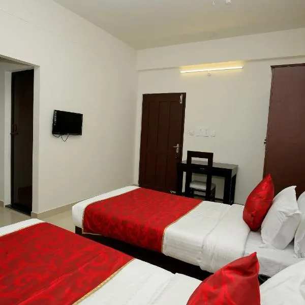 Super Hotel O Technopark Formerly Le Frank，位于Trippapur的酒店