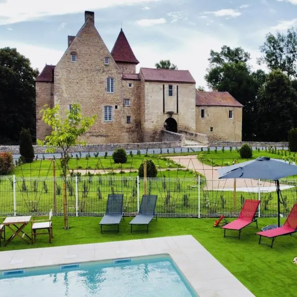 Château de la Mothe de Vicq - Allier, à proximité de Vichy，位于Vicq的酒店