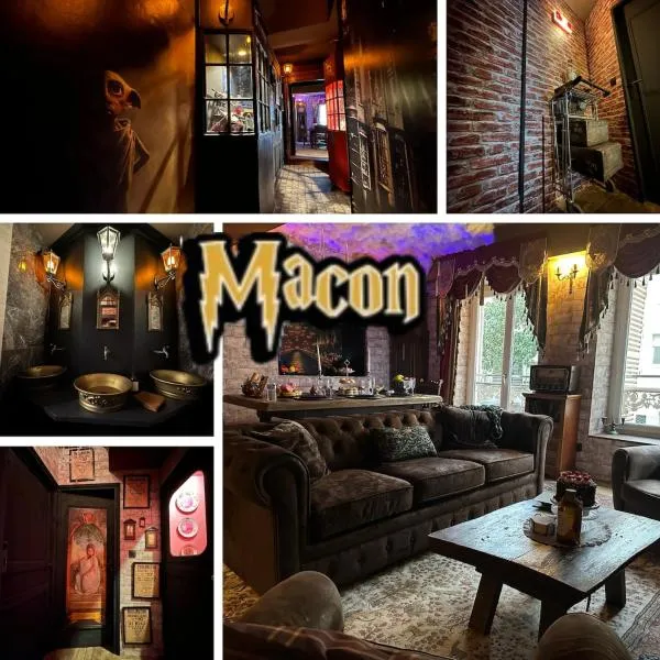 LA CHAMBRE DES SECRETS, Magique, Hyper-centre, 9 Couchages，位于马孔的酒店