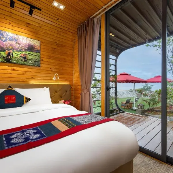 JK Sapa Homestay & Swimming Pool，位于萨帕的酒店