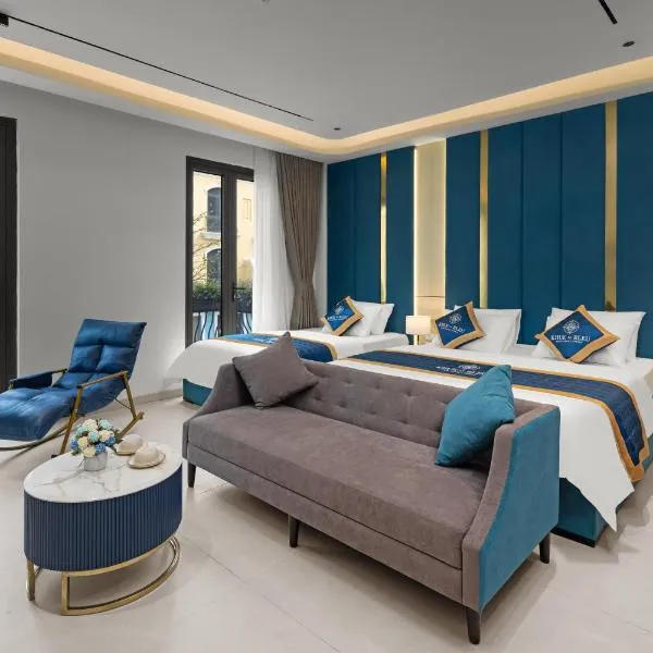 Khue Le Bleu Villa - Đồ Sơn，位于多森的酒店