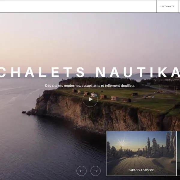 Chalets Nautika，位于加斯佩的酒店