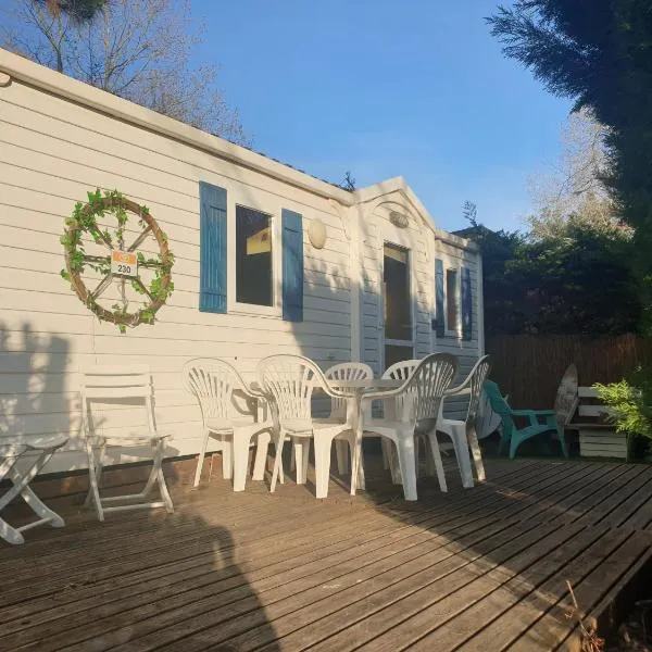 Mobil home 4 personnes avec clim，位于拉罗克当泰龙的酒店