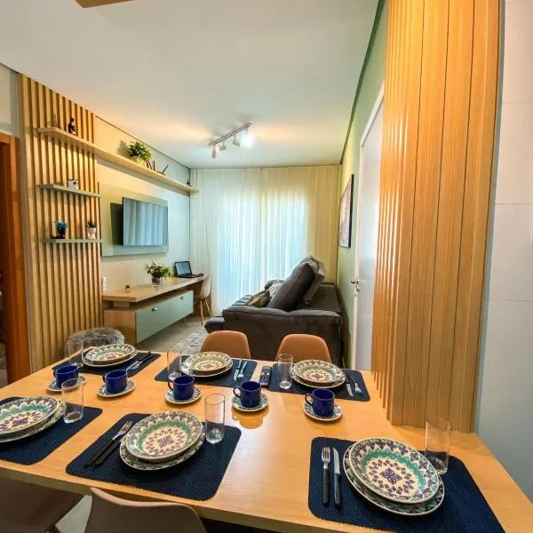 APARTAMENTO Completo 100 Metros PRAIA 19 Minutos BETO CARREIRO，位于皮萨拉斯的酒店