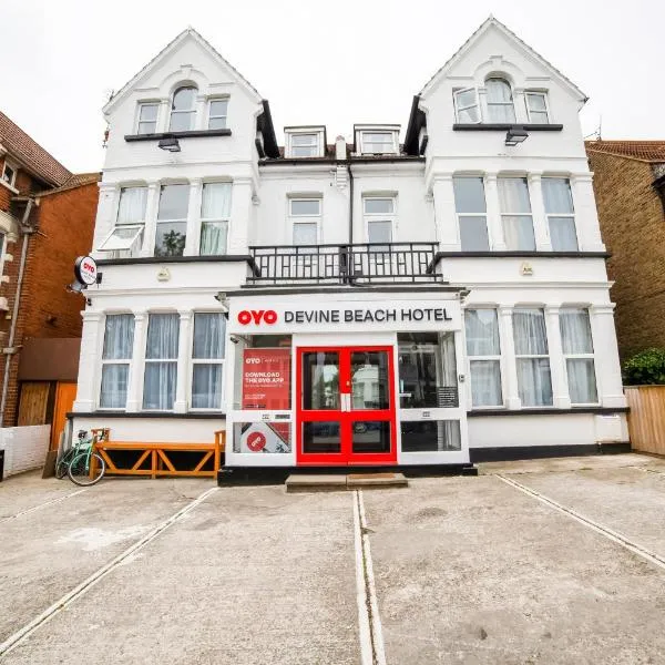 Devine Beach Hotel, Westcliff Southend-On-Sea，位于滨海绍森德的酒店