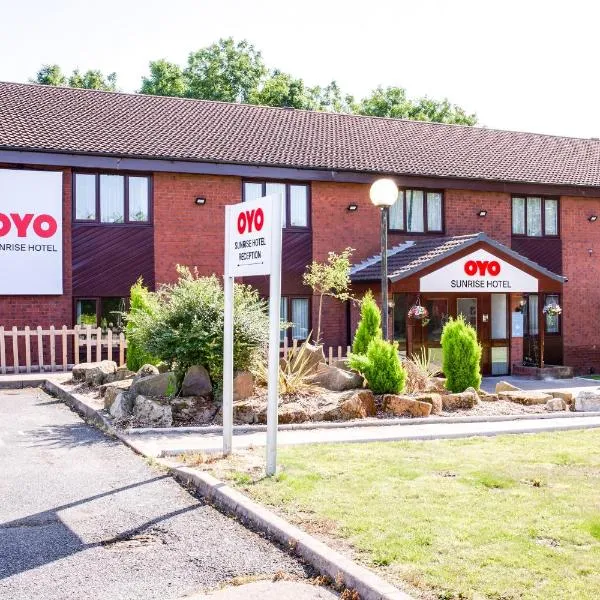 OYO Sunrise Hotel, A46 N Leicester，位于Thrussington的酒店