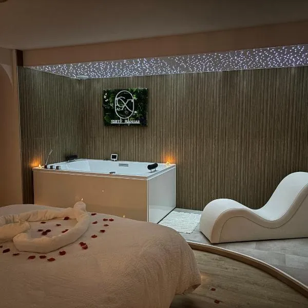 Suite Banjar-Luxe,Balnéo & Sauna，位于Saint-Aubin-dʼAubigné的酒店