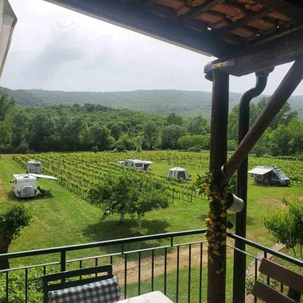 Purple Eye Camp & Winery，位于波德戈里察的酒店