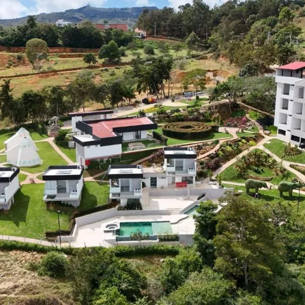 Hotel PAUCHÉ Topiario Zapatoca，位于萨帕托卡的酒店