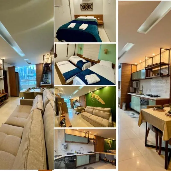 Flat Tapajós Alter 2 quartos, cozinha, climatizado, wifi 200mbps, estacionamento e self check-in，位于阿尔特杜尚的酒店