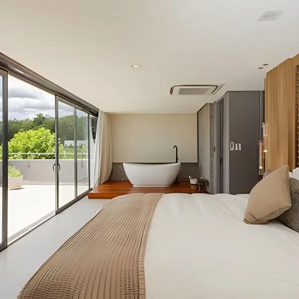 Apartamento com banheira Vale dos Vinhedos，位于加里波第的酒店