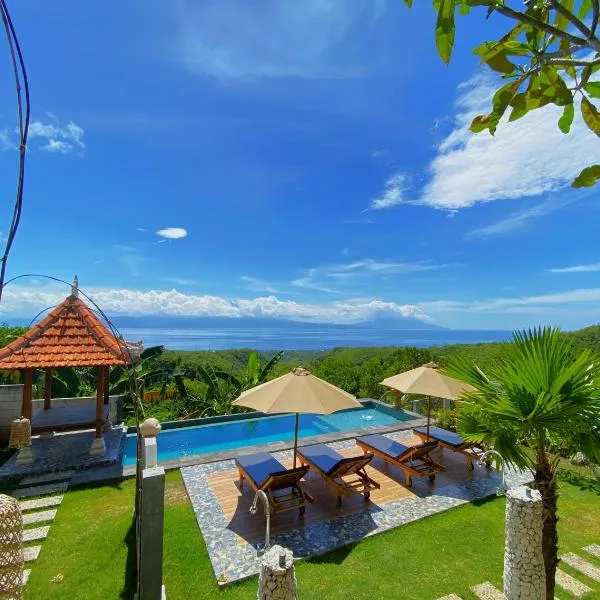 Mere Sea View Suite Penida，位于Sampalan的酒店